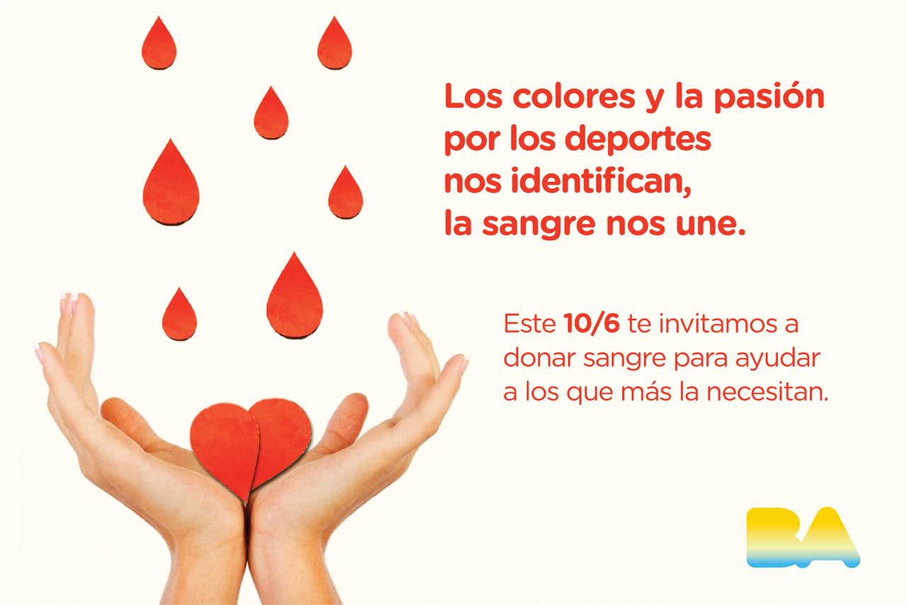 Los colores y la pasión por los deportes nos identifican, la sangre nos une