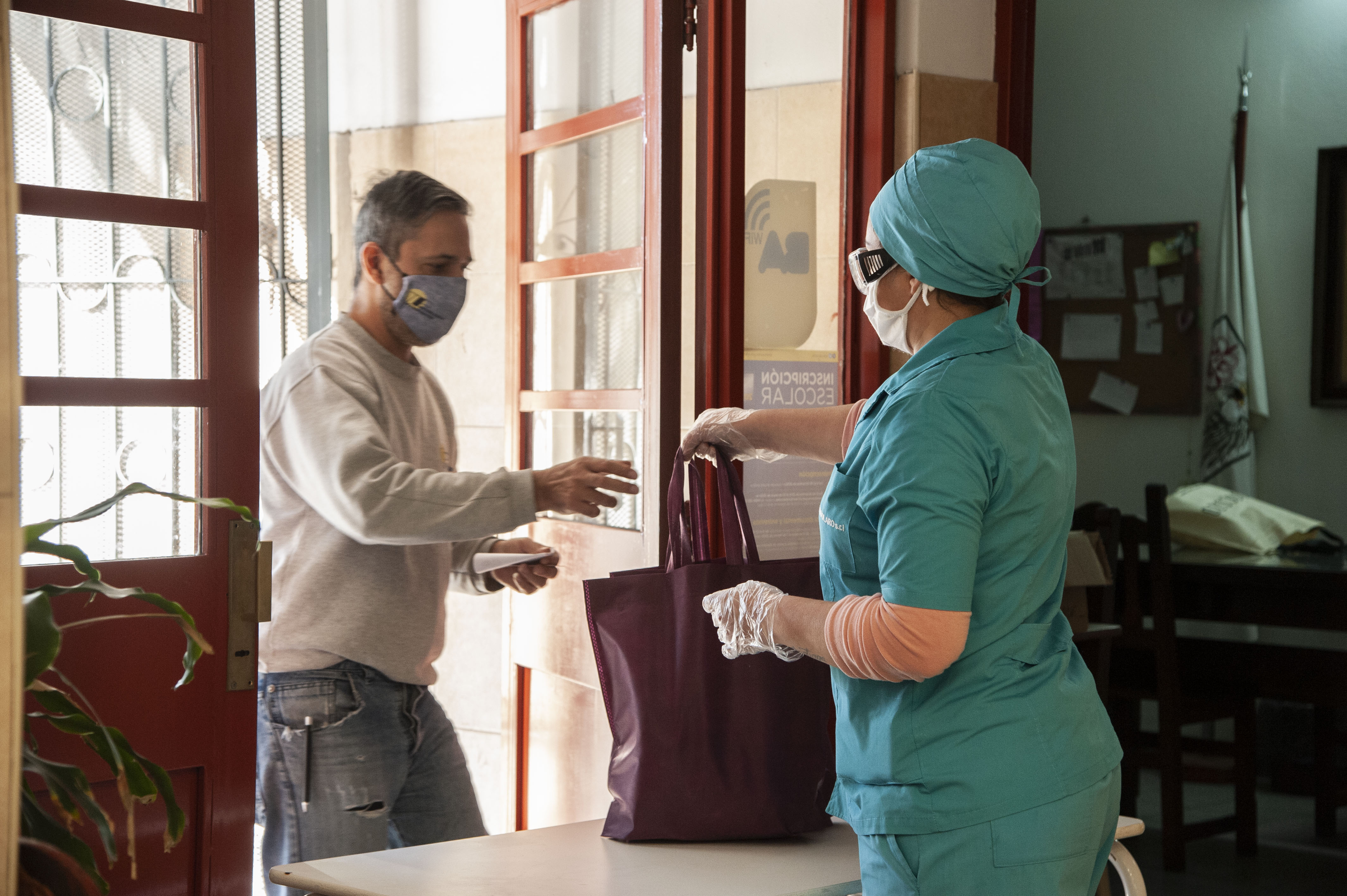 Sexta entrega de la canasta escolar nutritiva