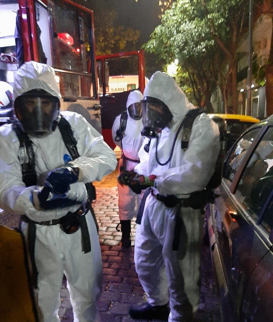 Cómo trabaja el Cuerpo de Bomberos de la Ciudad y los equipos de Emergencias frente al Covid-19