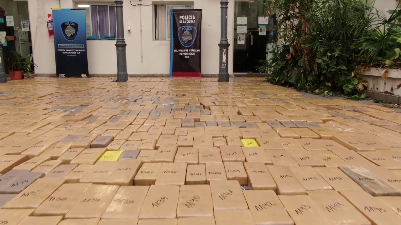 Operativo Aserradero Verde: casi dos toneladas de marihuana secuestradas y cuatro detenidos