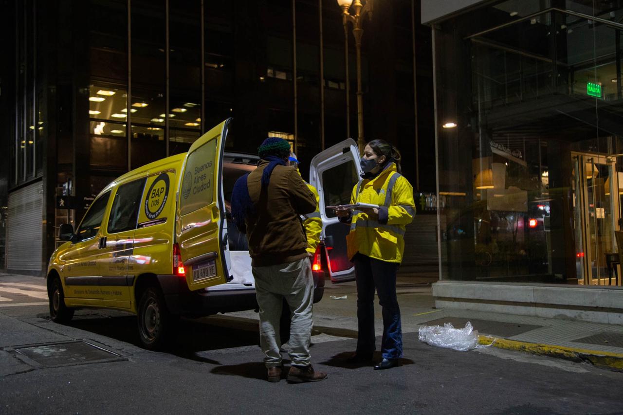 Cómo es el Operativo Frío para personas en situación de calle