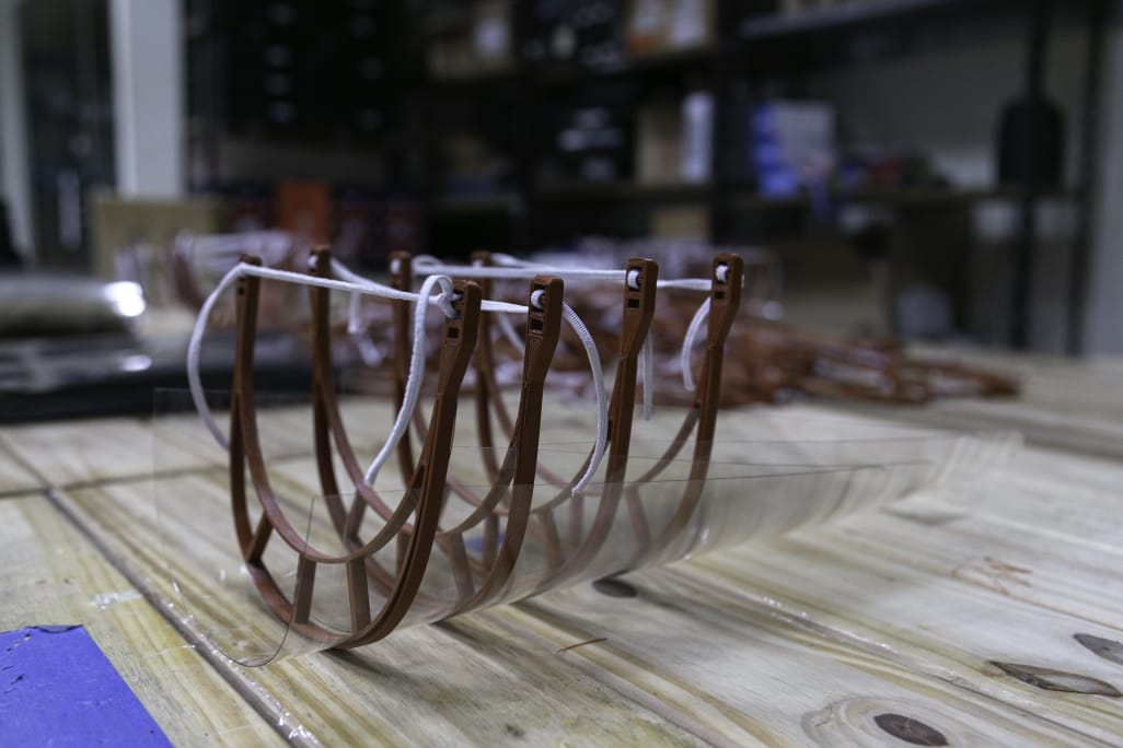 Distrito Tecnológico de la Ciudad: crean mascarillas 3D para donar a los más chicos