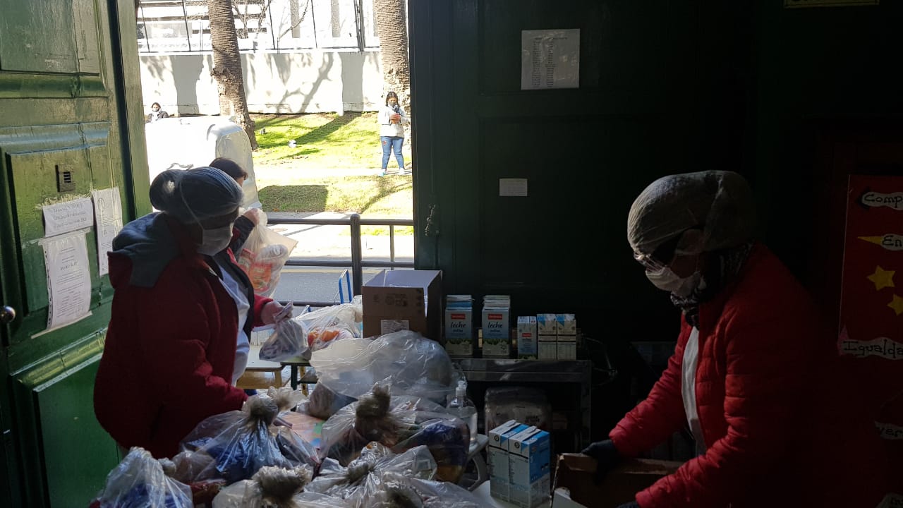 Canasta escolar nutritiva