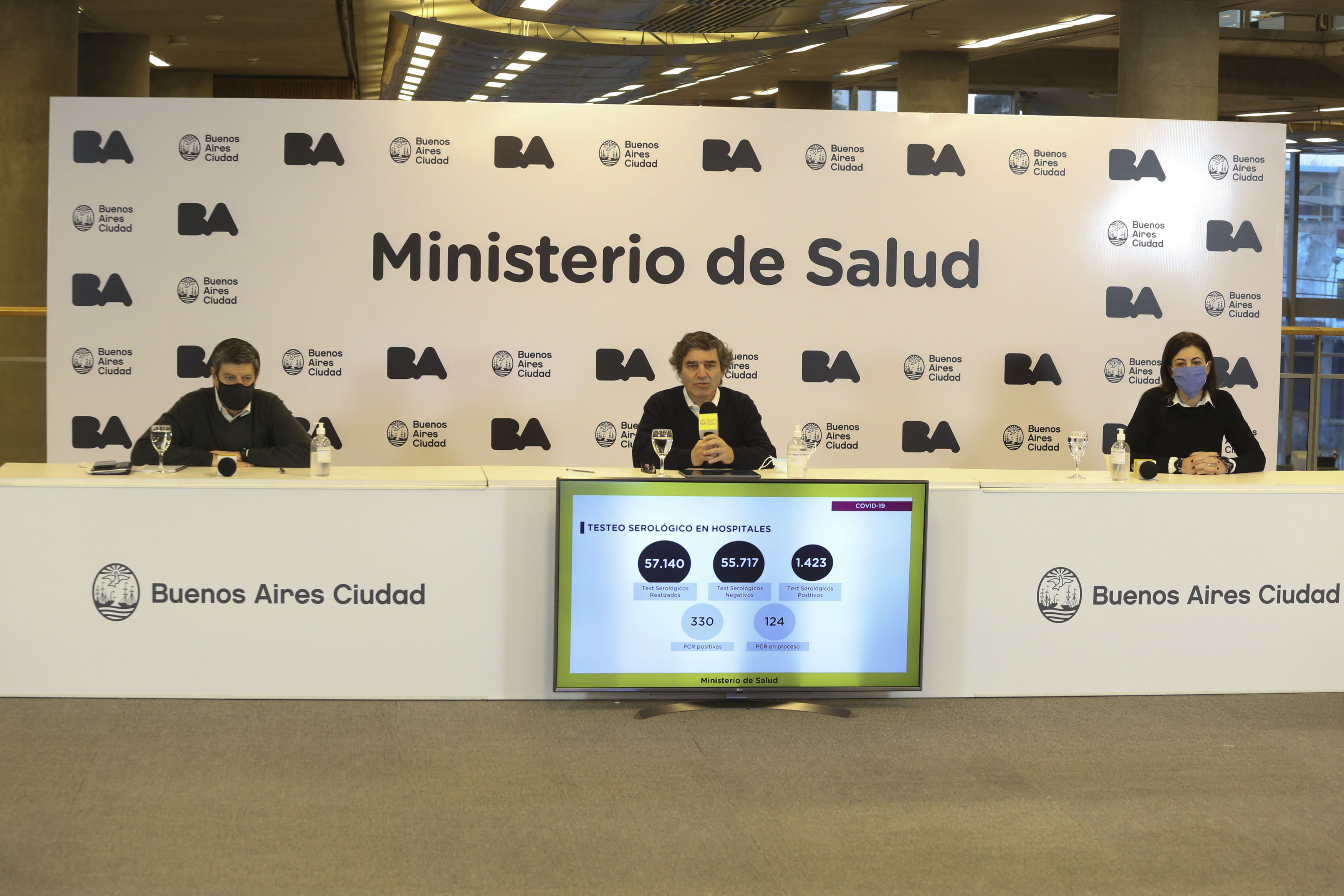 El Ministerio de Salud porteño brindó detalles sobre la situación sanitaria