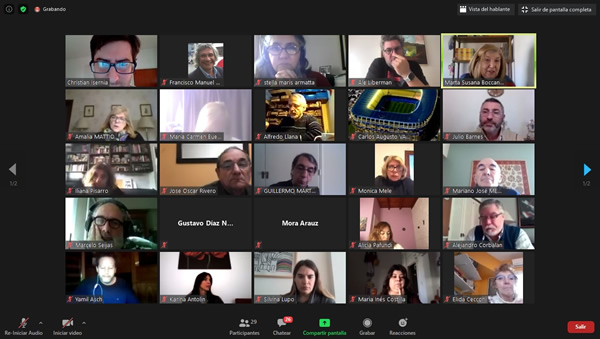 Debate de proyectos en la Dimensión Institucional