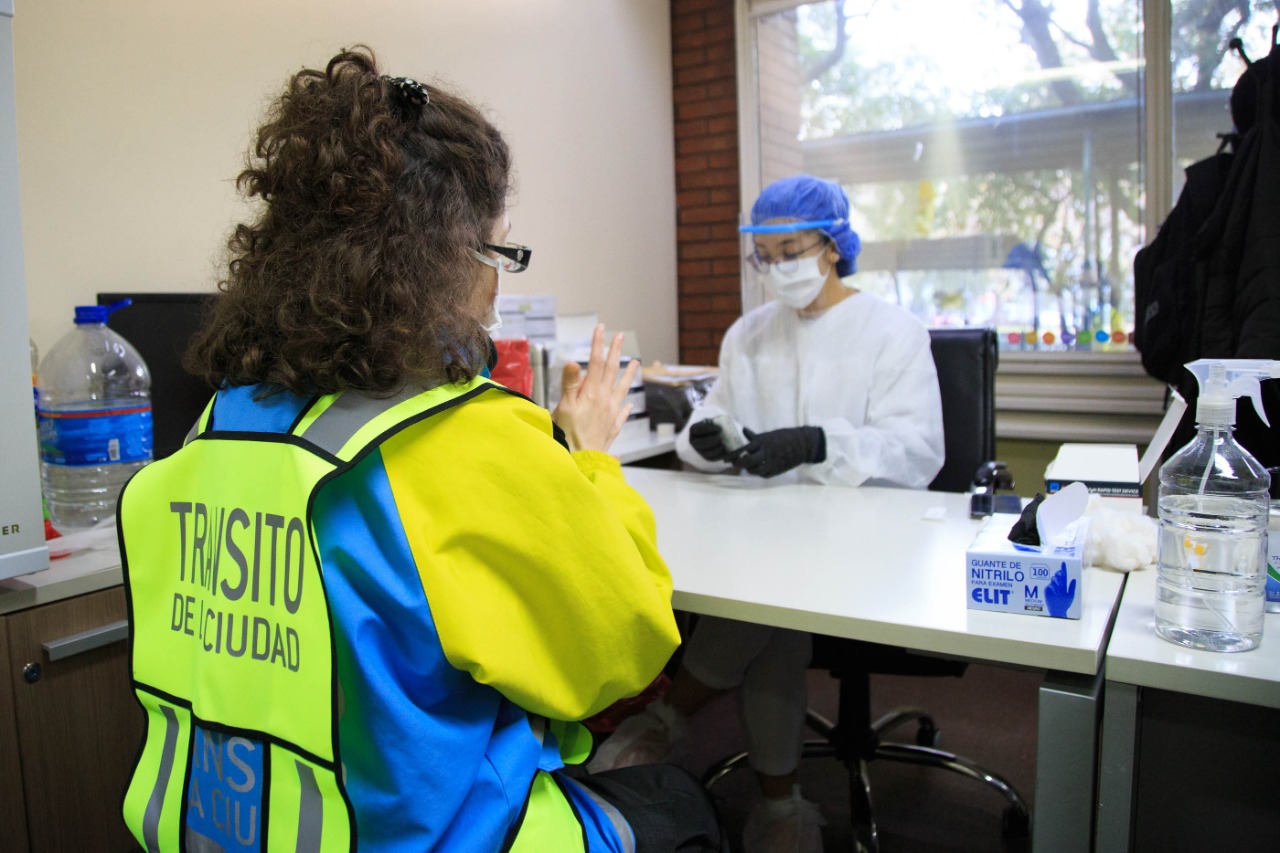 Comenzó el Plan de Testeos masivos a los Agentes de Tránsito porteños