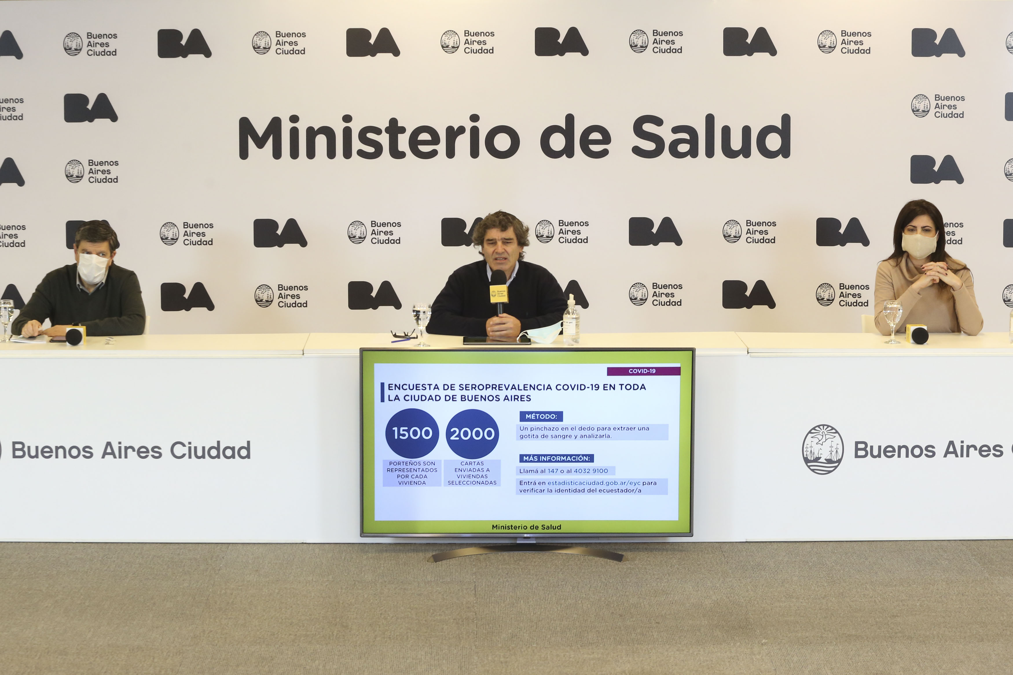 El Ministerio de Salud porteño brindó detalles sobre la situación sanitaria