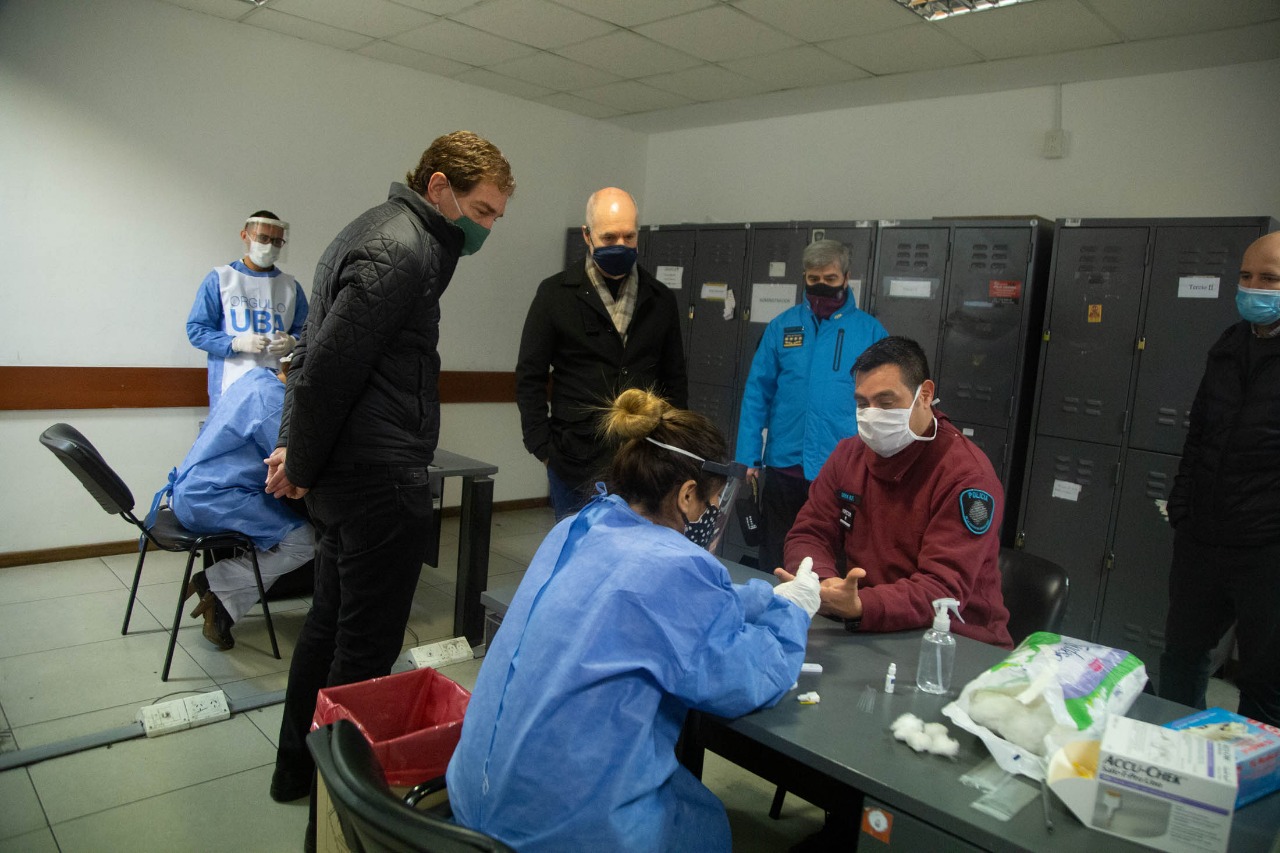 Comenzó la segunda ronda de testeos a los trabajadores de Seguridad y Tránsito