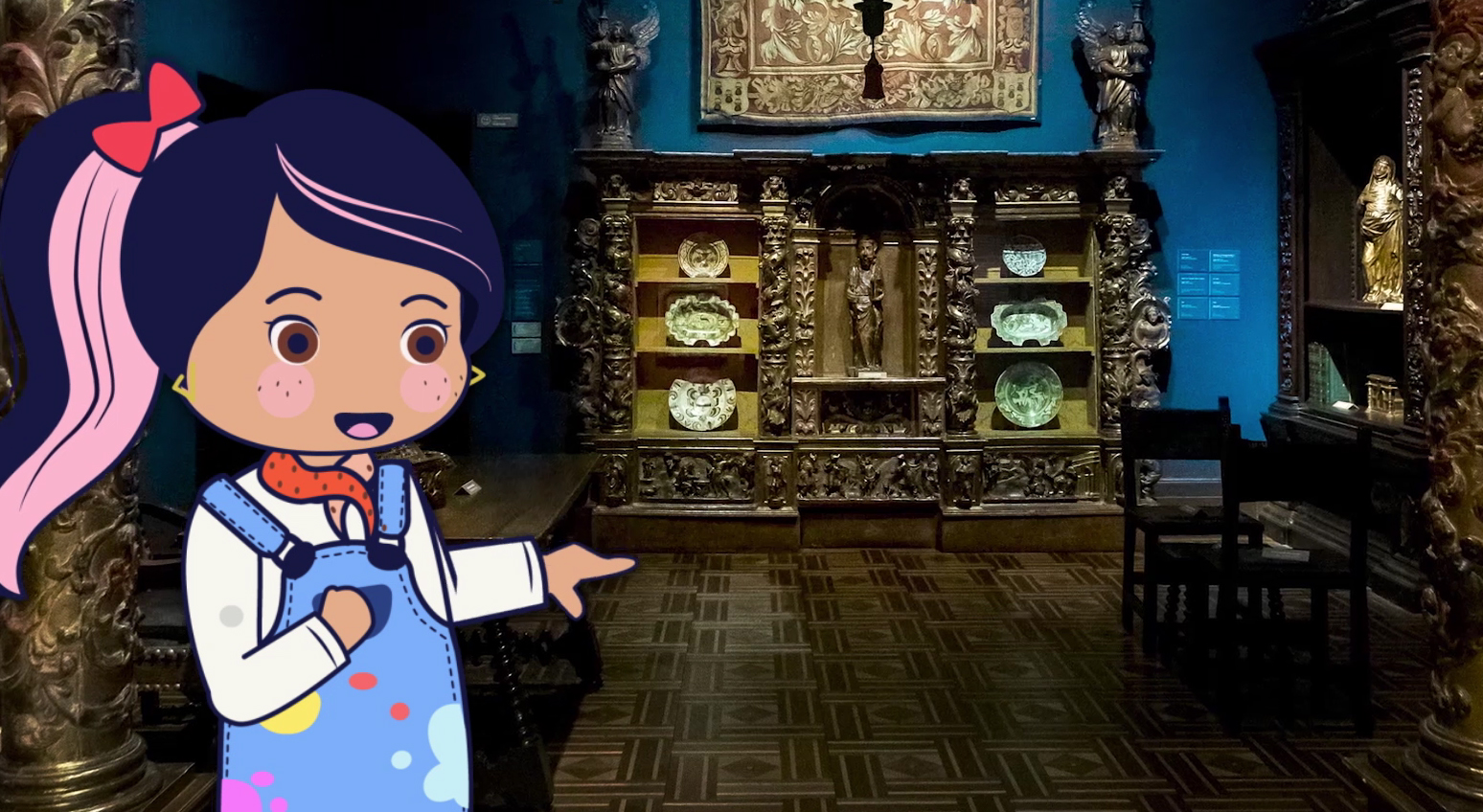 Una visita animada