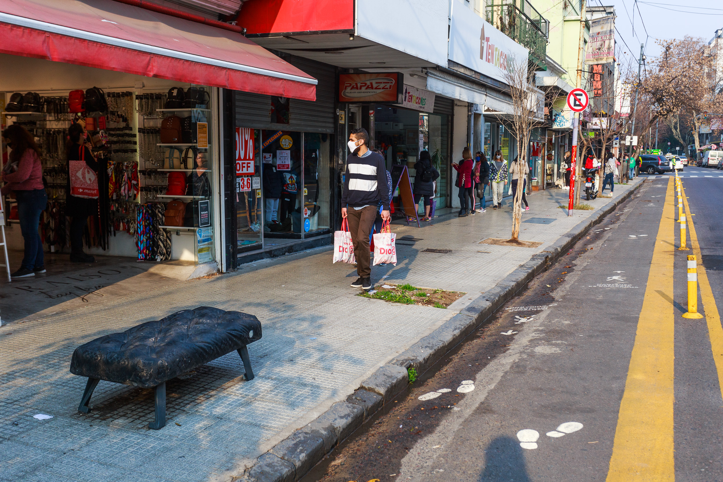 El regreso gradual al espacio público porteño, en imágenes