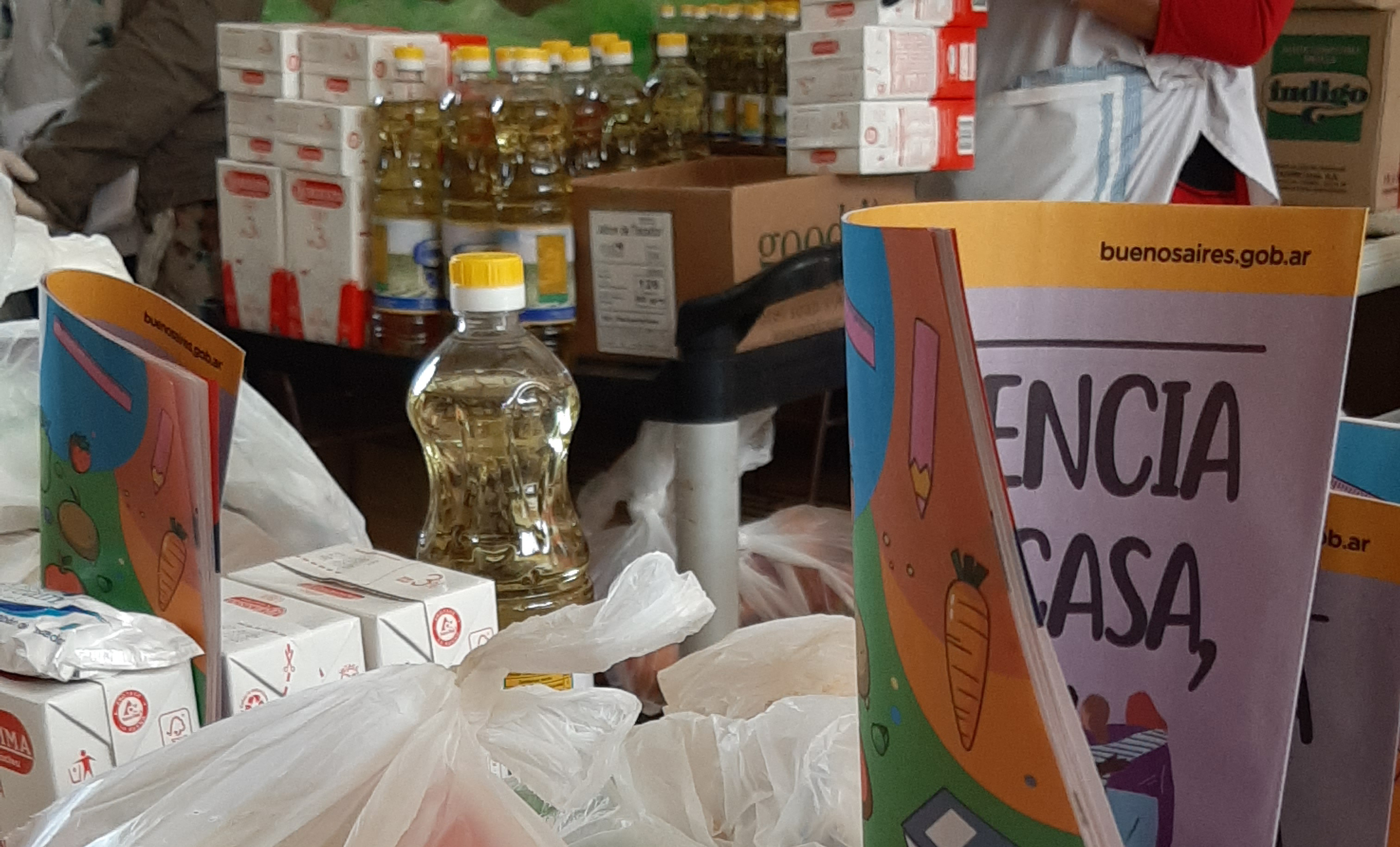 Décima primera entrega de la canasta escolar nutritiva