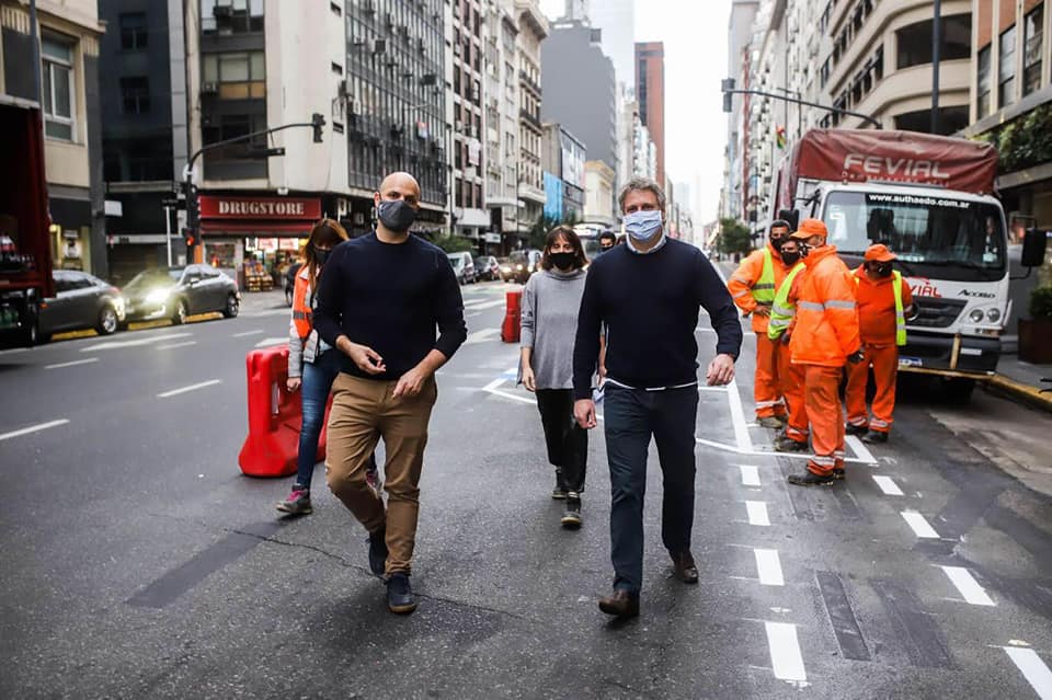 Comienzan las obras de 17 kilómetros de ciclovías en Corrientes y Córdoba
