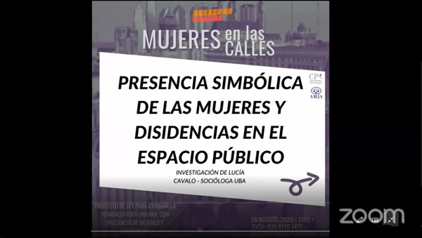 CPS y AMJA presentaron la iniciativa “Mujeres en las Calles”