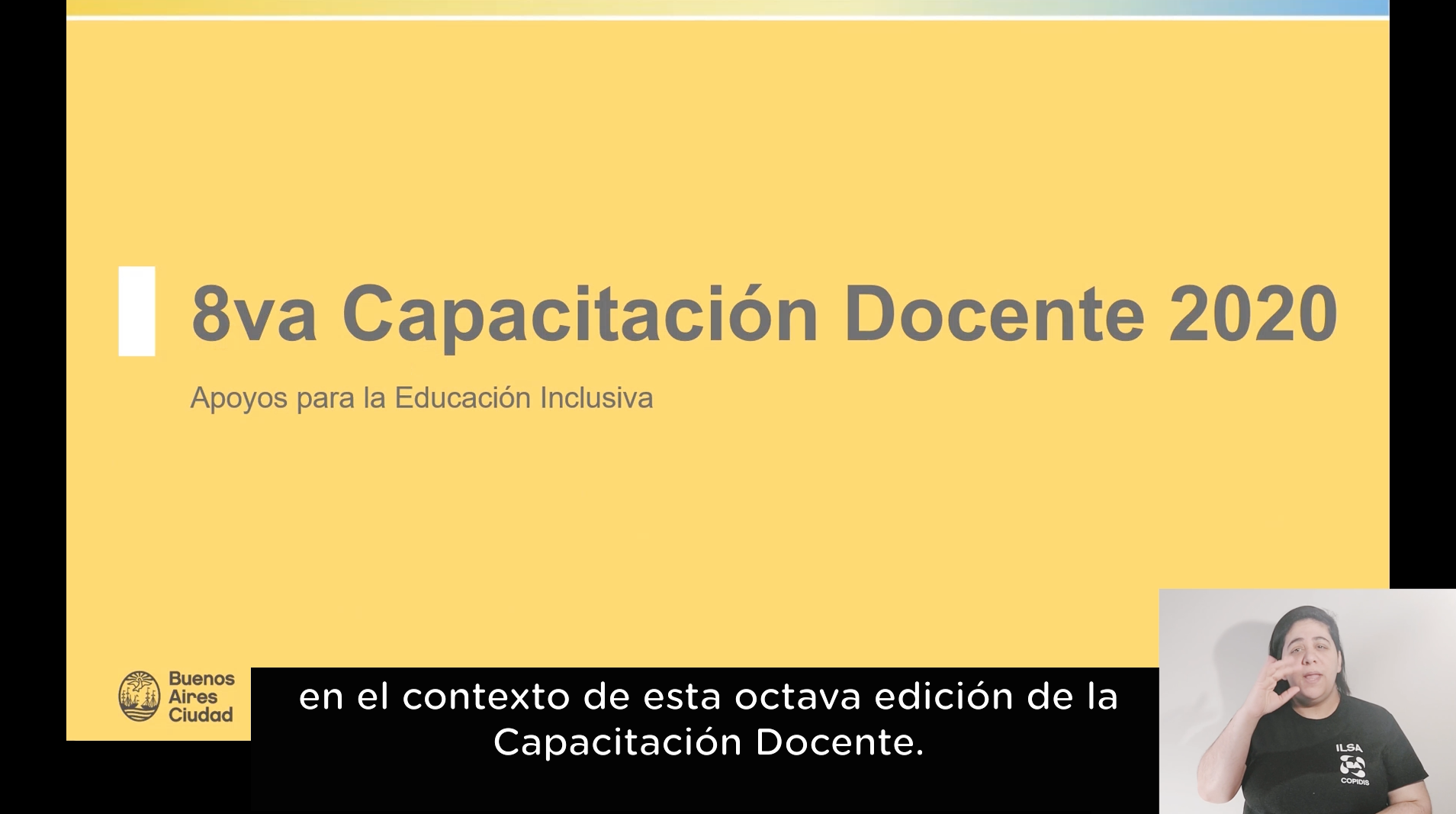 Lanzamiento de la Capacitación Docente 8va Edición Apoyo para la Educación Inclusiva"