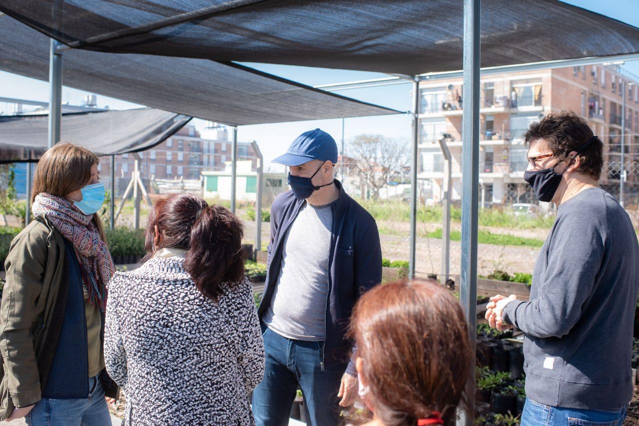 Rodríguez Larreta visitó el patio gastronómico del Barrio Rodrigo Bueno