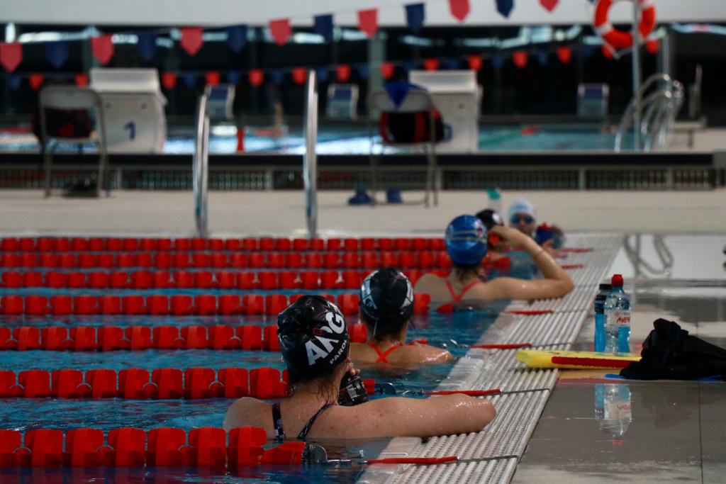 La Federación de Natación de Buenos Aires entrena en el Parque Olímpico
