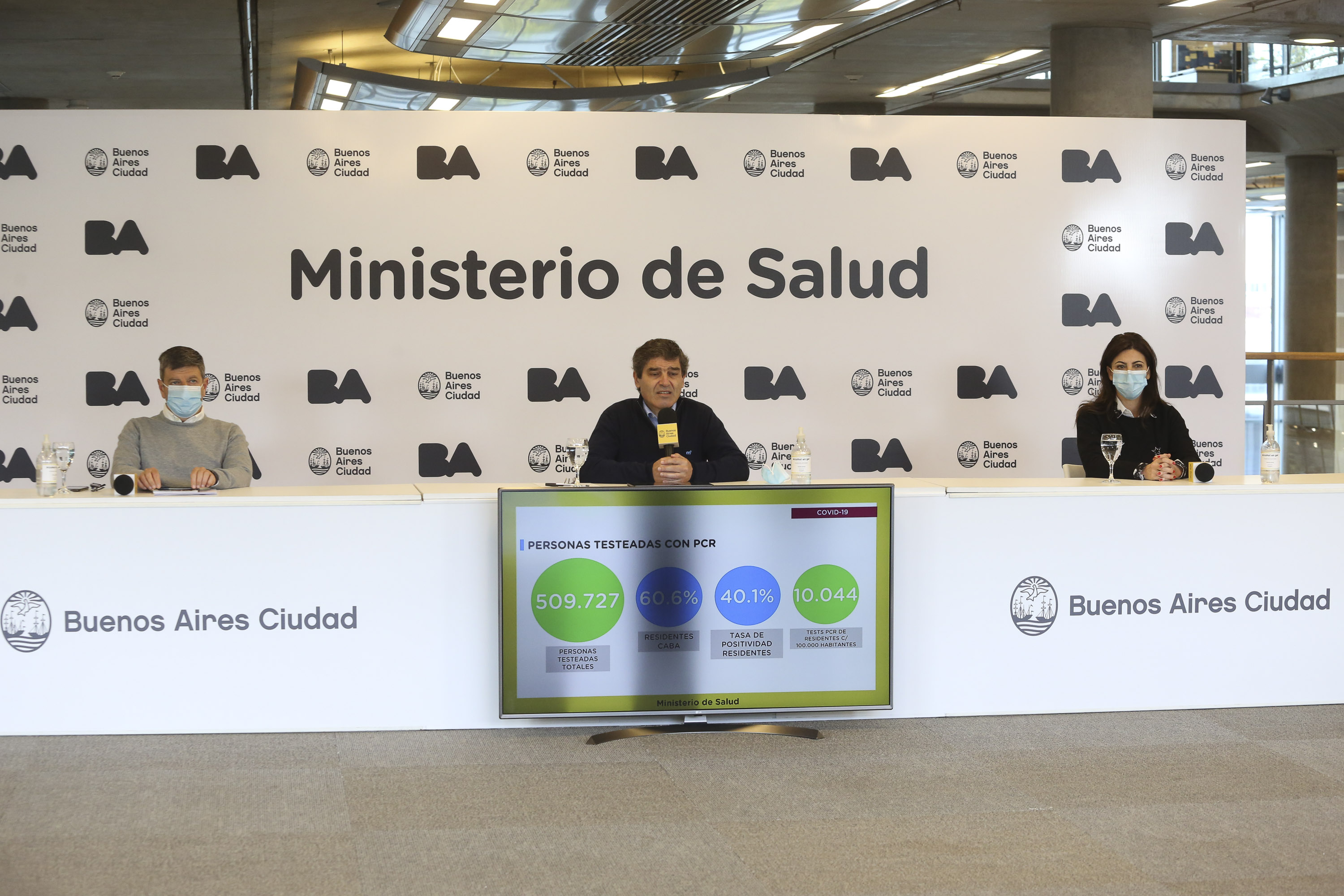 El Ministerio de Salud porteño brindó detalles sobre la situación sanitaria