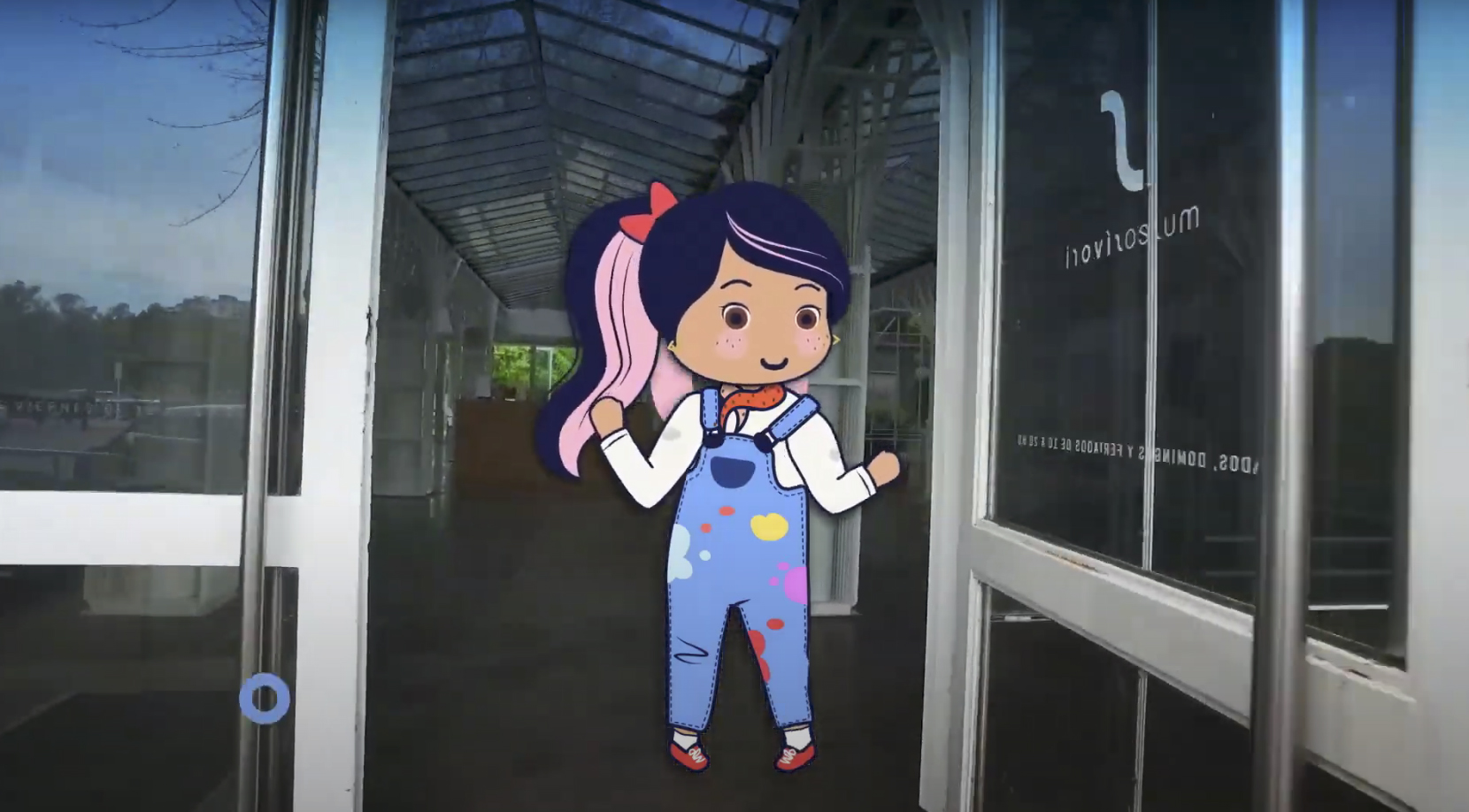 Una visita animada: ¡Lola en el Museo Sívori!