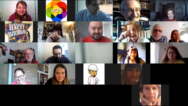 Dinámica videoconferencia de la Dimensión Social