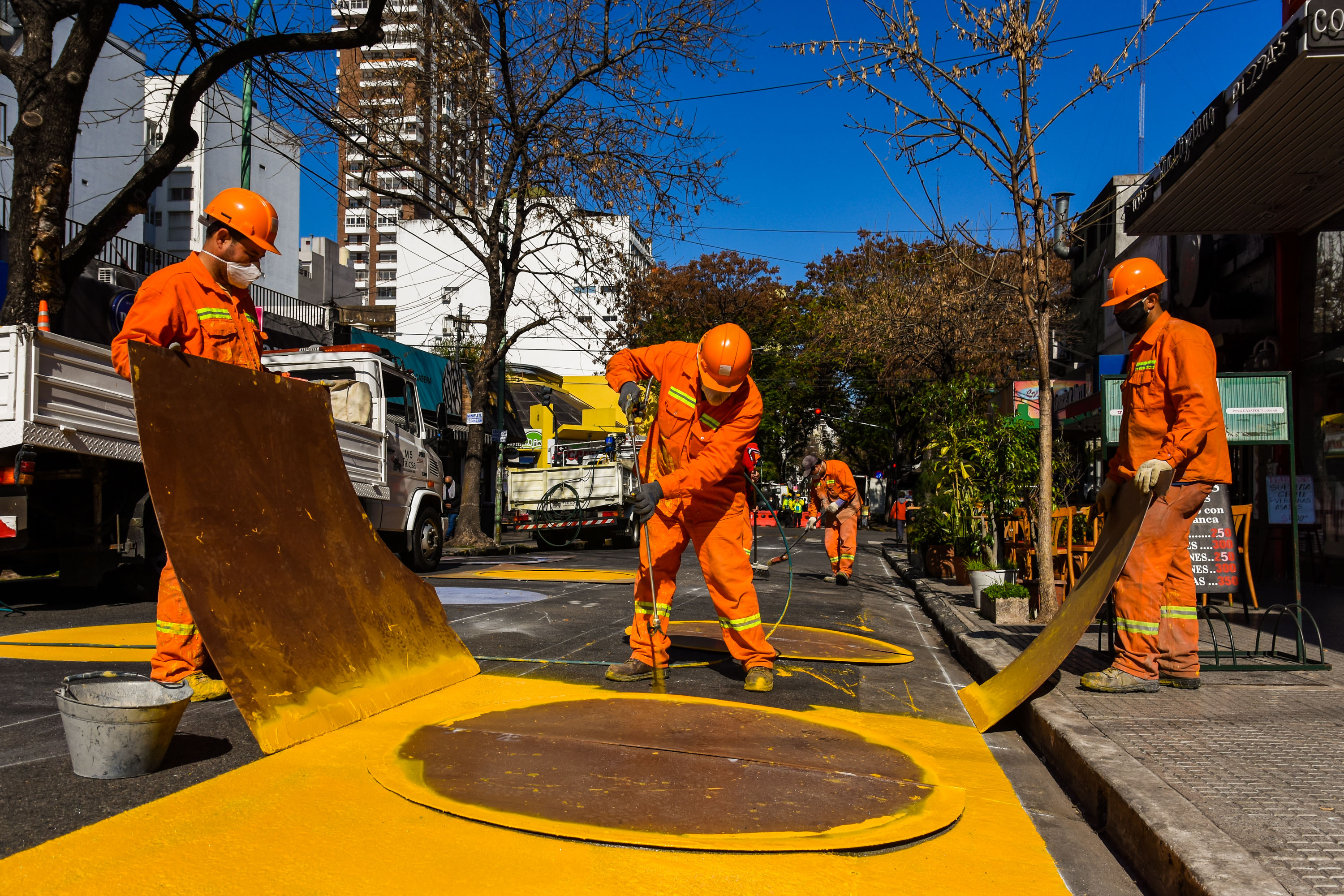 La Ciudad continúa con la apertura progresiva de áreas peatonales transitorias y ya suman 79 cuadras