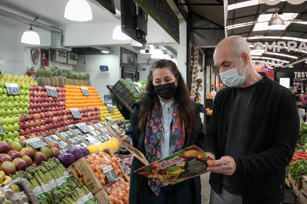 Visita al Mercado de San Nicolás en el marco del Día Mundial de la Alimentación