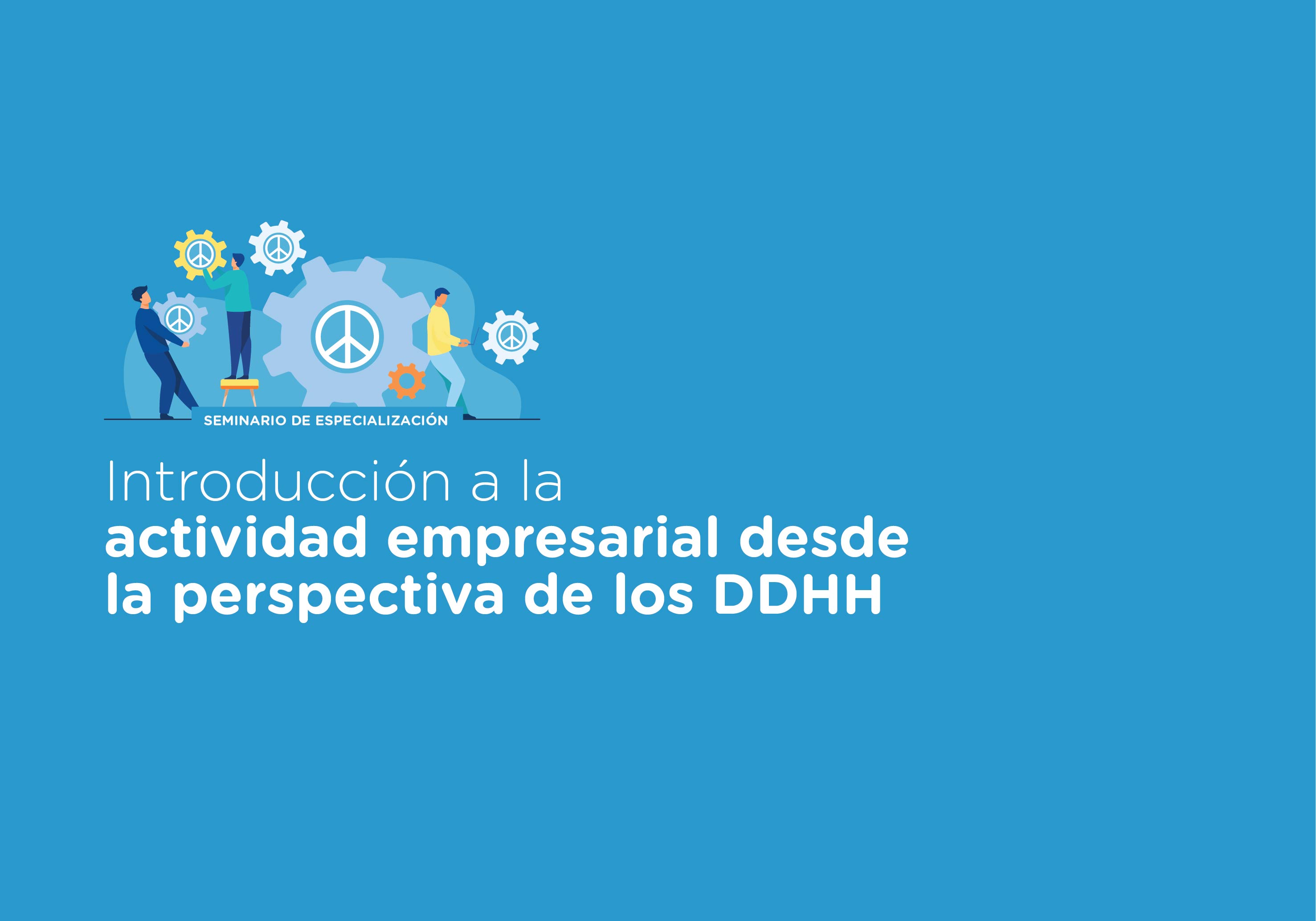 ¡Nueva capacitación!  Introducción a la actividad empresarial desde la perspectiva de los DDHH 