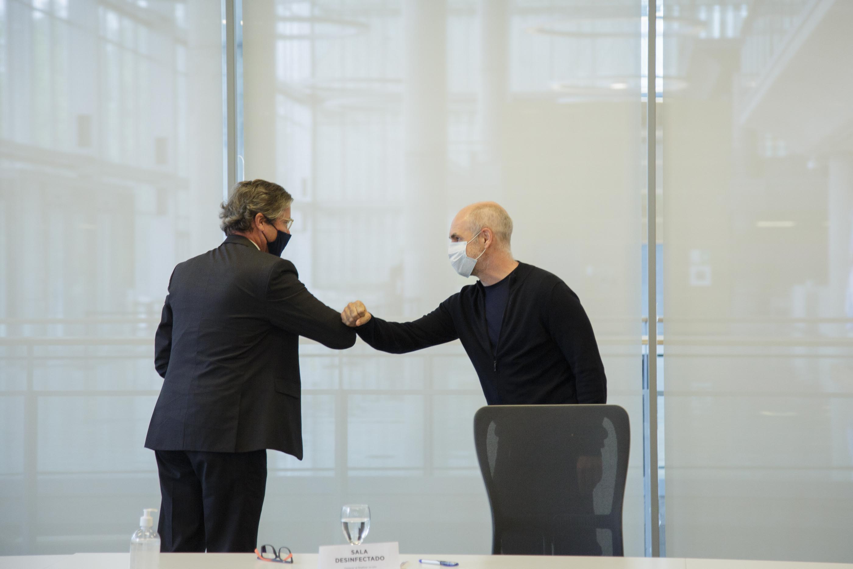 Horacio Rodríguez Larreta se reunió con el nuevo embajador de Alemania