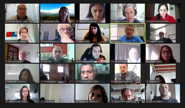 La UCPE realizó nueva reunión de la UTPyAM de Mercociudades