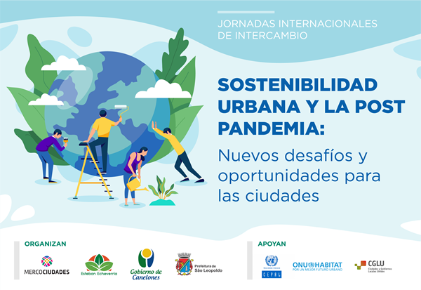 Jornadas de sustentabilidad urbana y post pandemia de Mercociudades