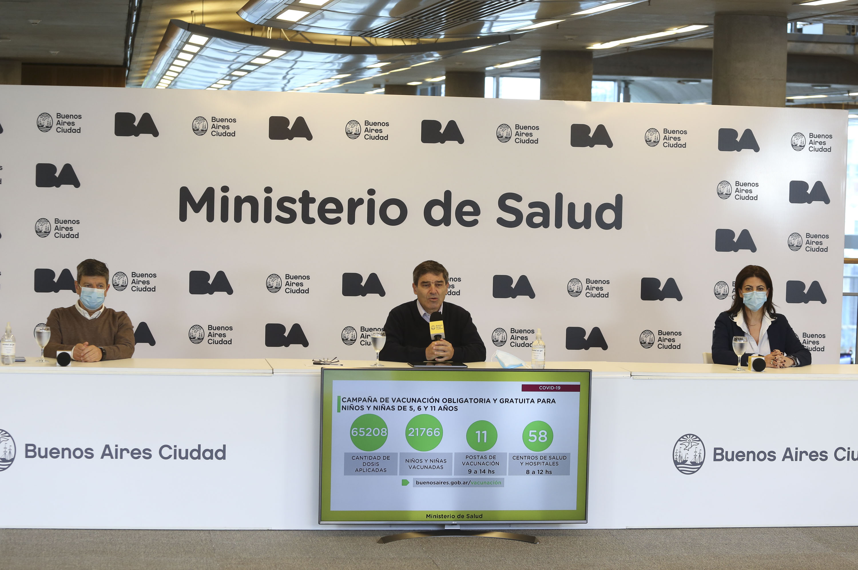 El Ministerio de Salud porteño brindó detalles sobre la situación sanitaria