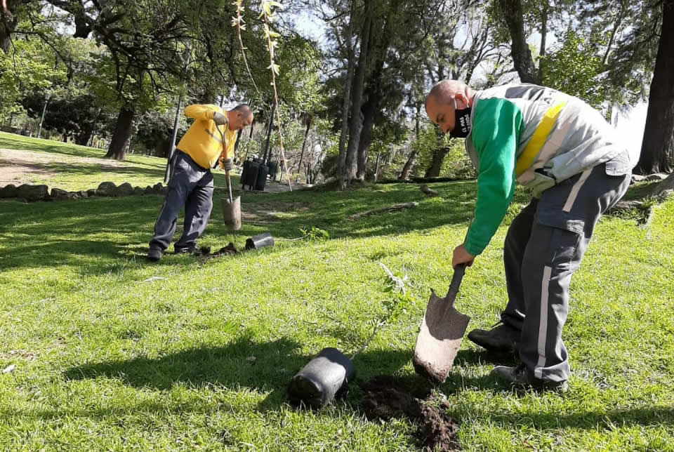 Mejoras en los espacios verdes durante la Pandemia