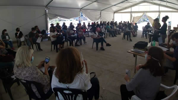 La D. Género presentó iniciativa a vecinos del Barrio Playón Chacarita