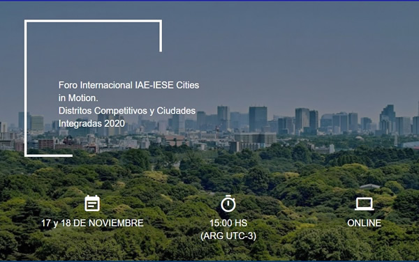 La UCPE expuso en el Foro Distritos Competitivos y Ciudades Integradas 