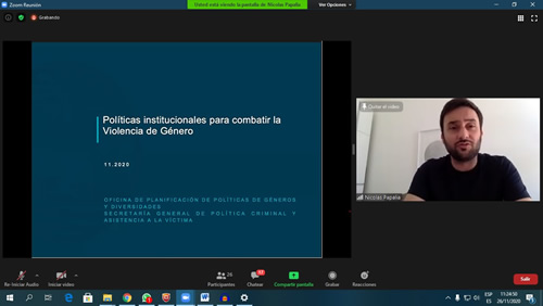 Funcionario del MPF participó en reunión de Dimensión Género