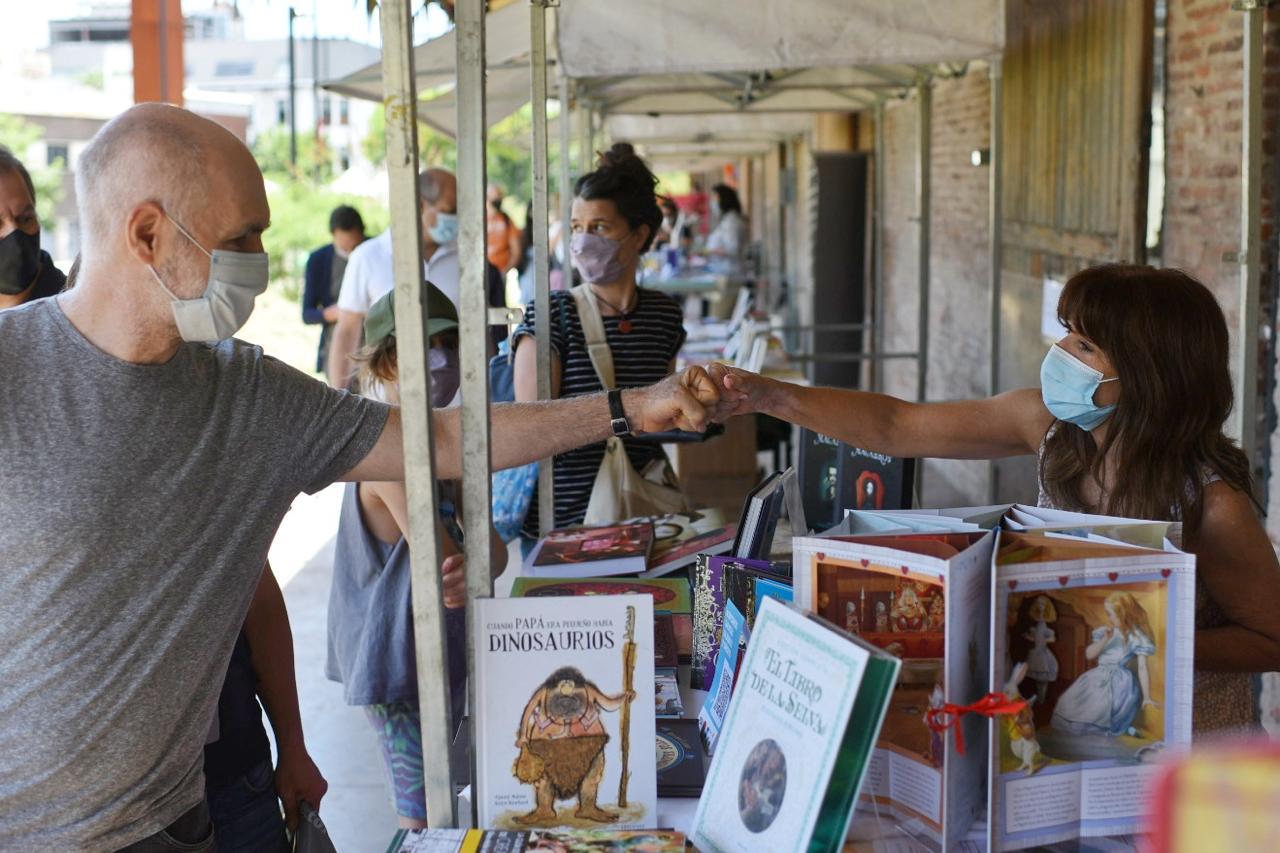 Rodríguez Larreta visitó la Feria de Editoriales y Librerías 