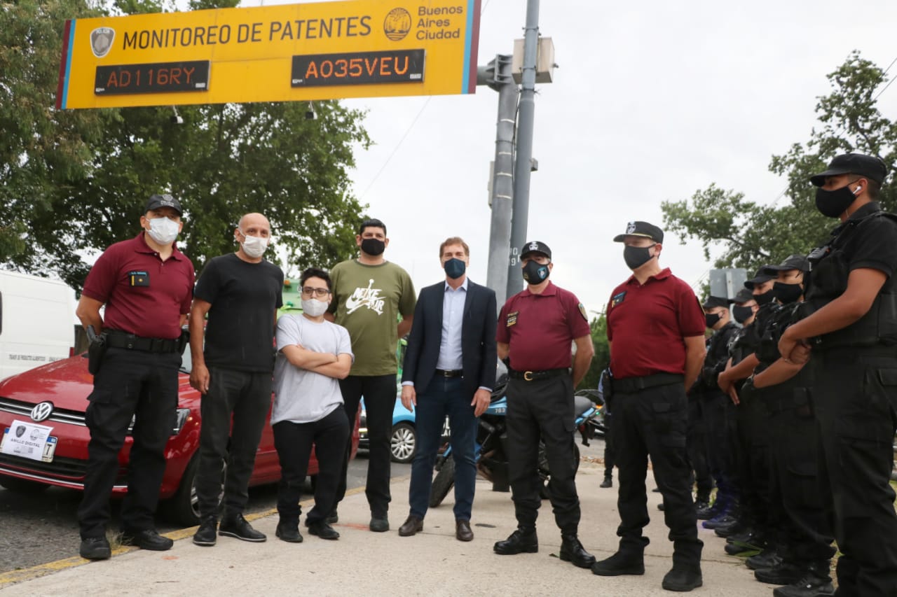 Santilli y Berard destacaron el aporte del Anillo Digital a la seguridad en la Ciudad