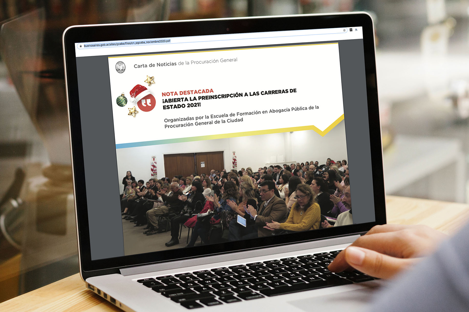 Carta de noticias de la Procuración General - Diciembre 2020