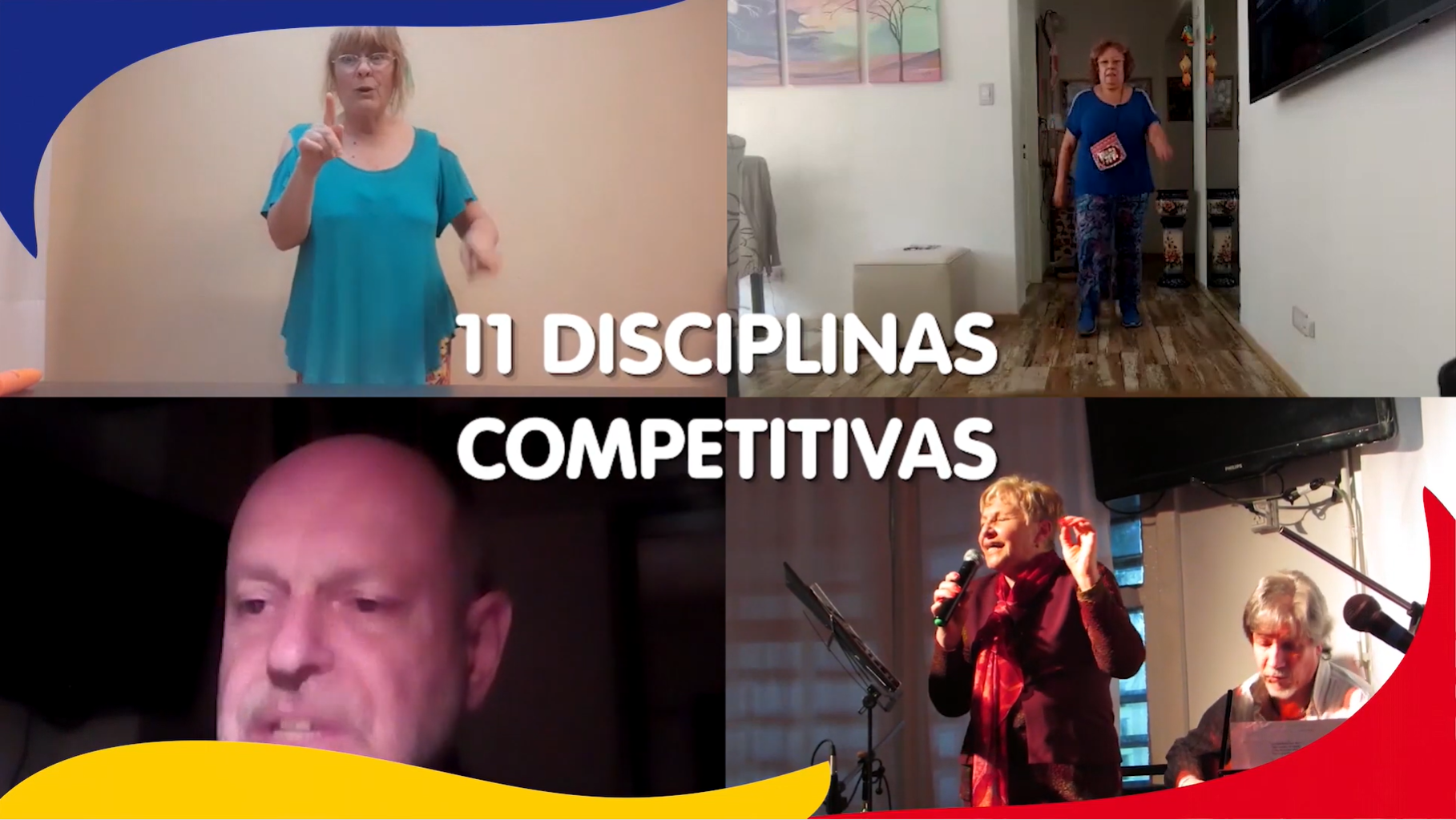 Los Juegos de las Personas Mayores finalizaron con la premiación a las obras distinguidas en 11 disciplinas