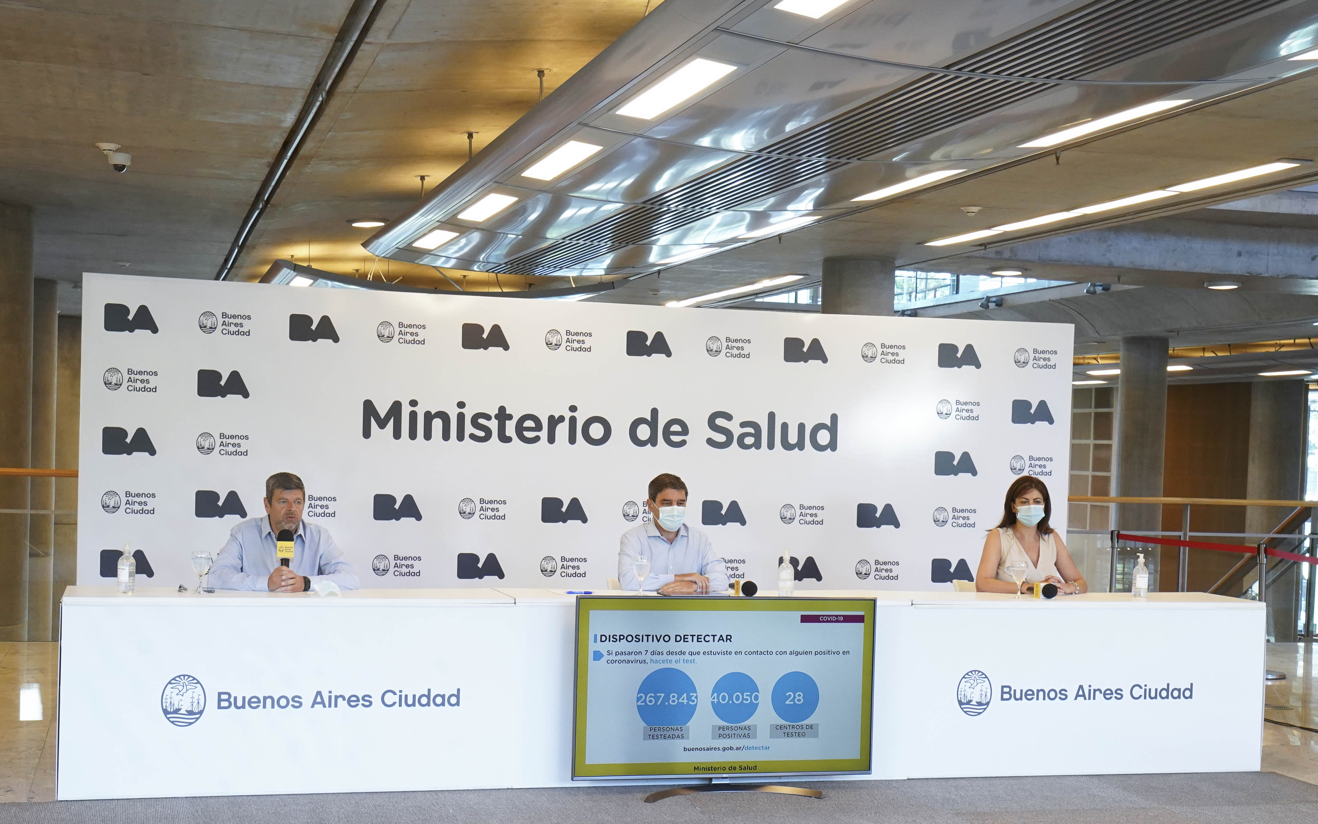 El Ministerio de Salud porteño brindó detalles sobre la situación sanitaria