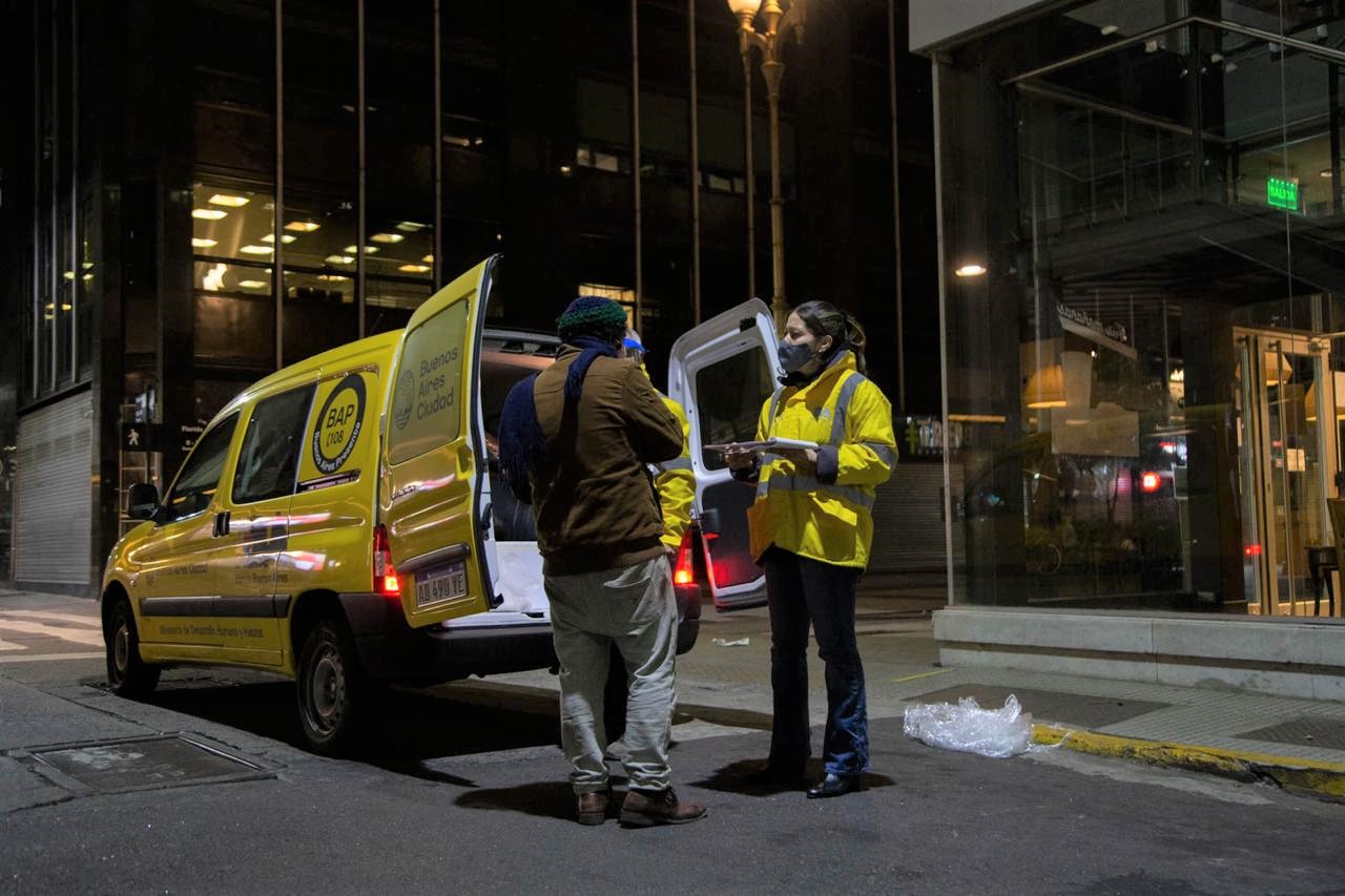 Comenzó el proceso del censo de personas en situación de calle 