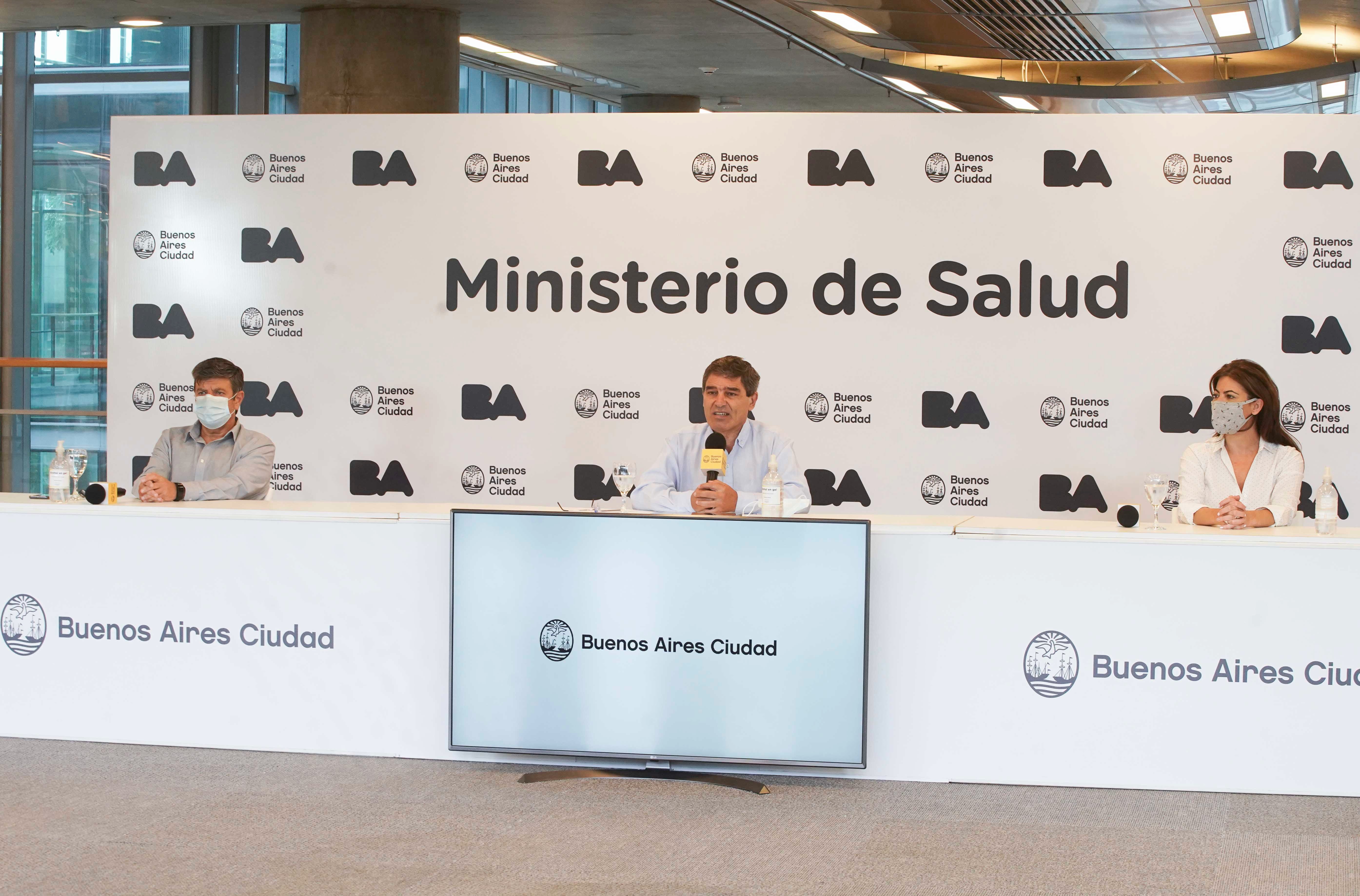 Coronavirus: el Ministerio de Salud porteño brindó detalles sobre la situación sanitaria