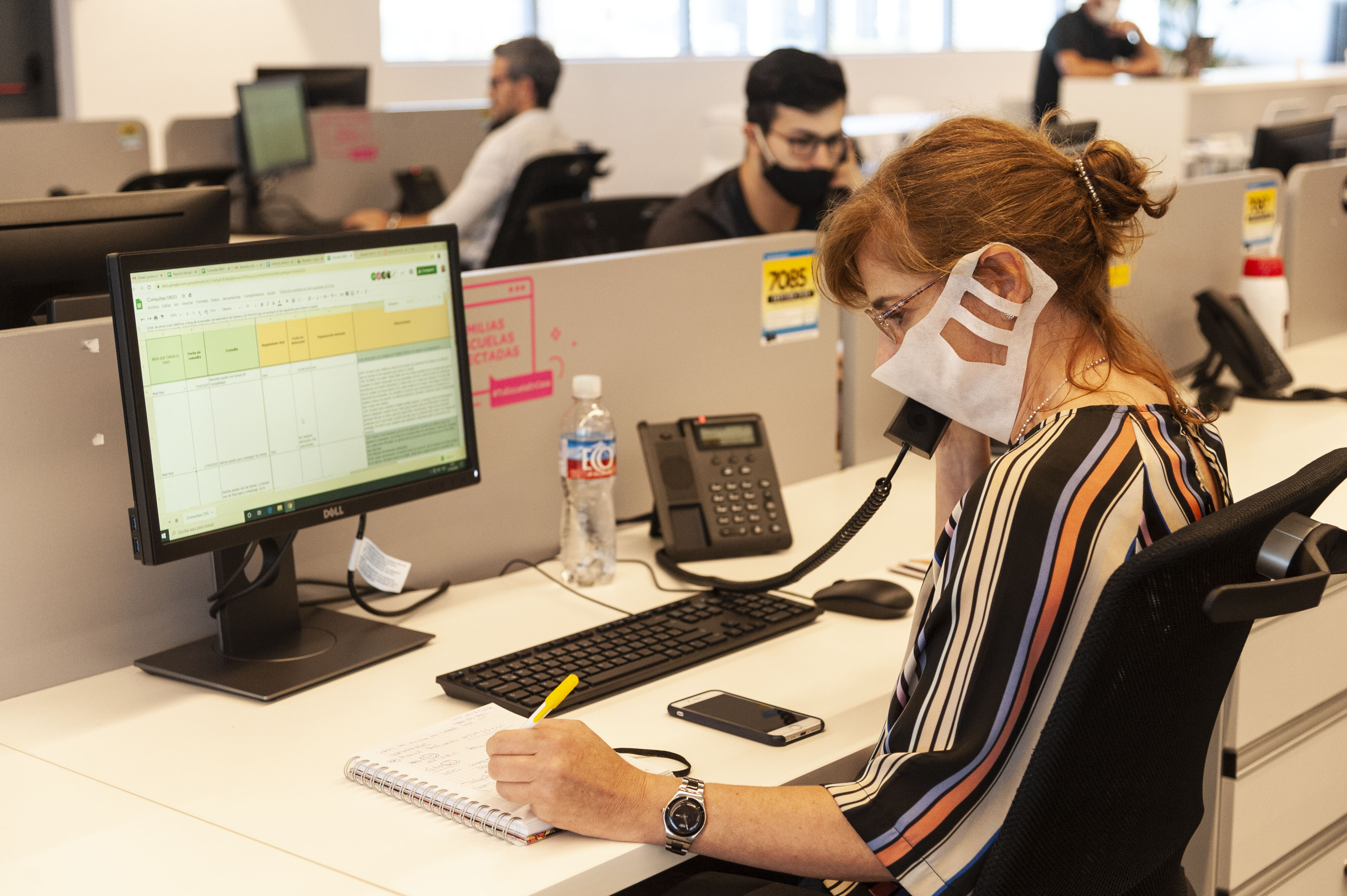 Las vías de comunicación de la Ciudad para acompañar a las escuelas en el regreso a las aulas 