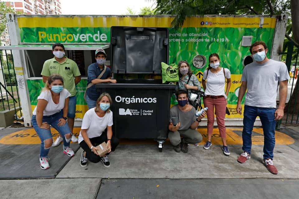 Llevá tus residuos orgánicos a los Puntos Verdes 