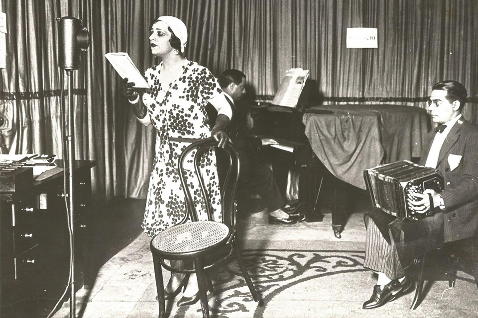 “Pioneras del tango” 