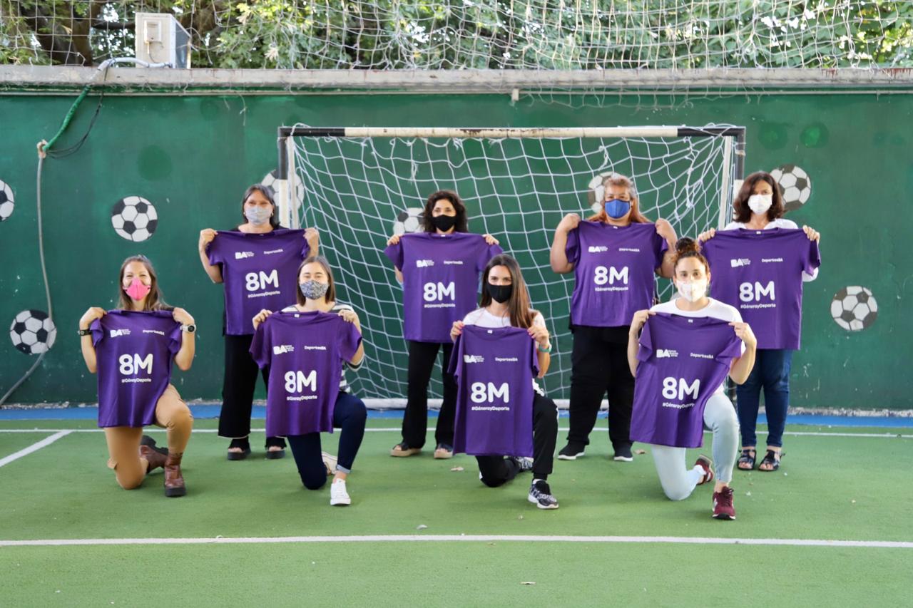 Debates, historias y deporte  por el Día de la Mujer