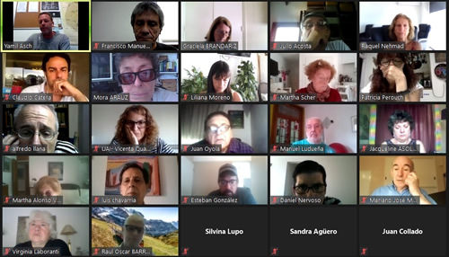 Primera reunión del año de la Dimensión Física