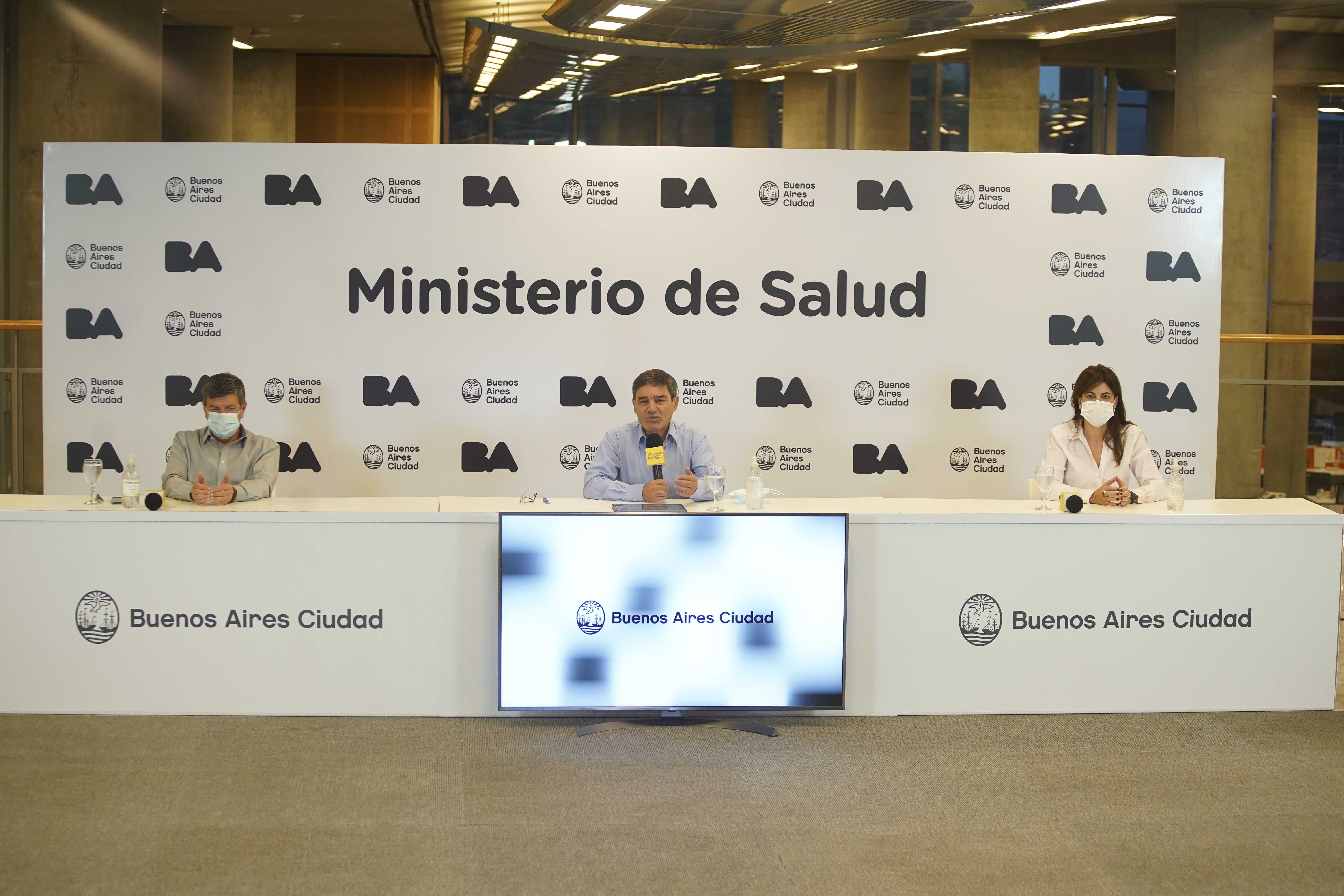 El Ministerio de Salud porteño brindó detalles sobre la situación sanitaria