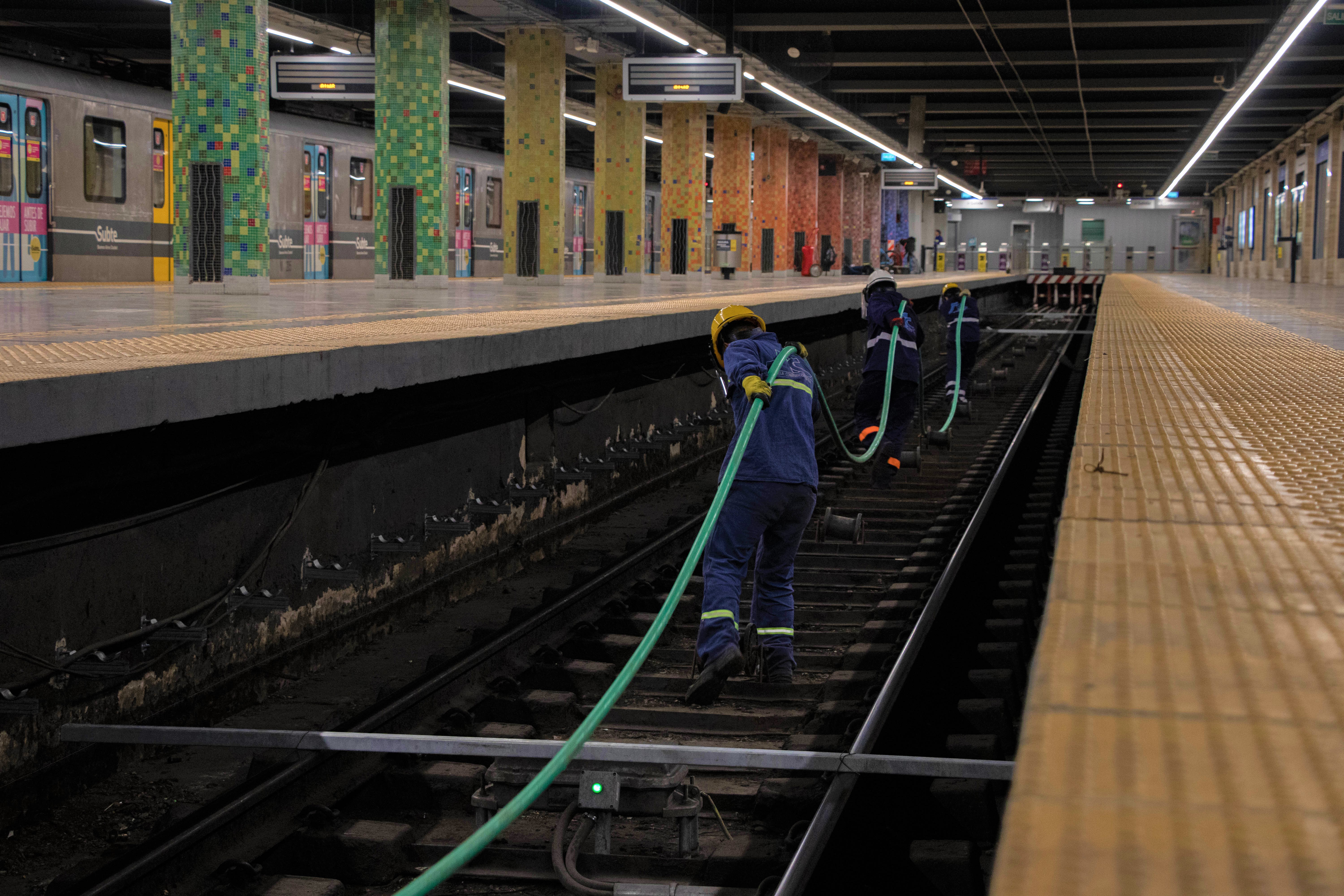 Avanzamos con las obras de repotenciación en la Línea C