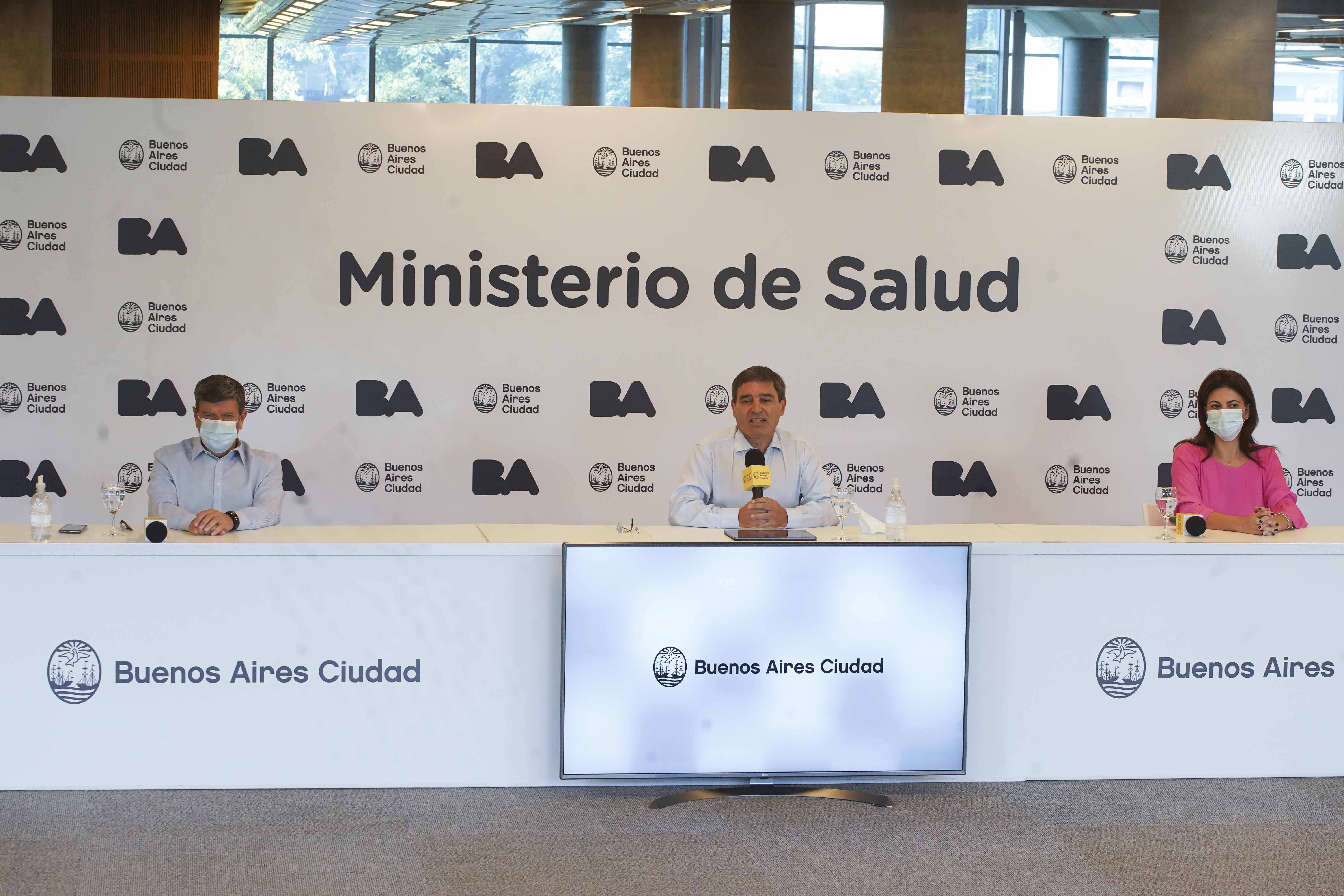 Coronavirus: el Ministerio de Salud porteño brindó detalles sobre la situación sanitaria