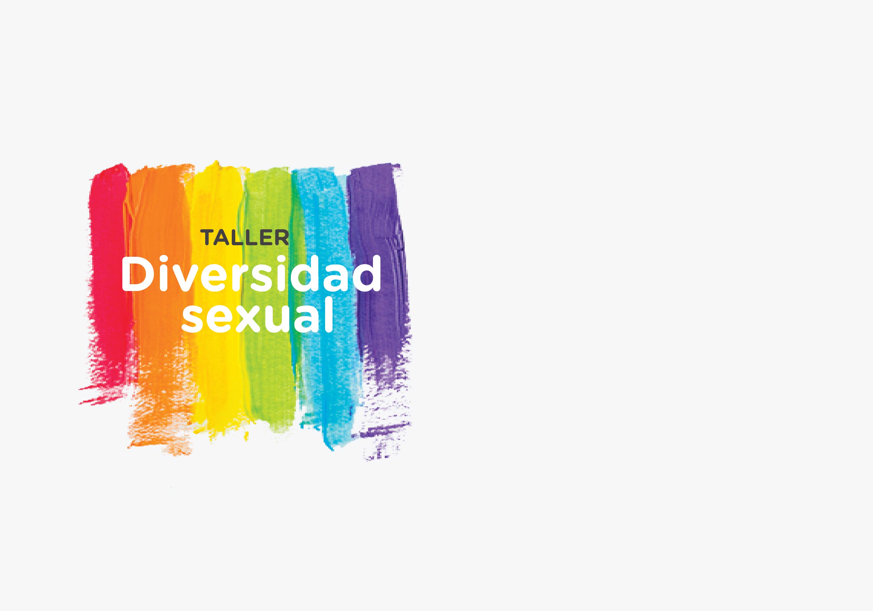 ¡Ya podés inscribirte!  Diversidad sexual